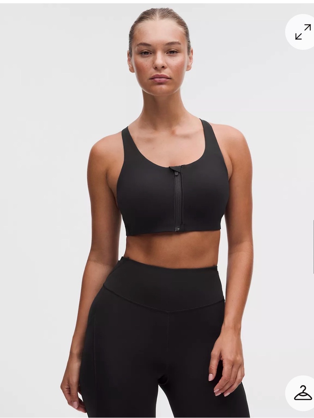 Lululemon Energy Bra Zip
